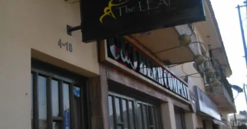 THE LEAF CAFE BAR THE LEAF CAFE BAR